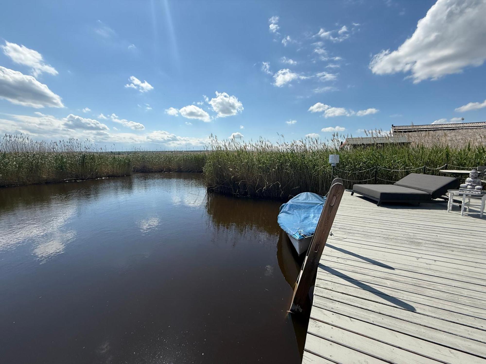 Seehuette Neusiedlersee - Seehaus Inklusive Elektroboot رست المظهر الخارجي الصورة